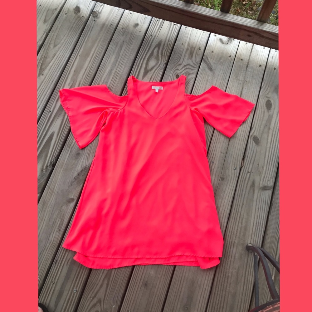 Gianni Bini shoulders out dress from Dillard's
